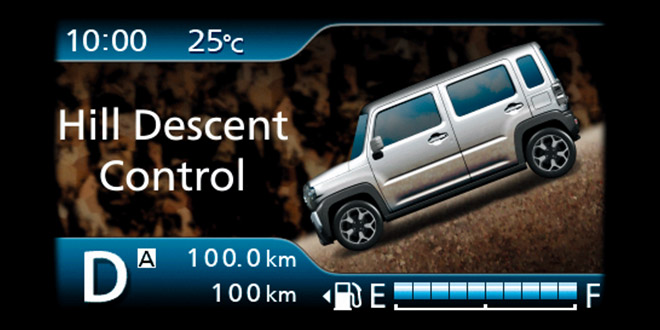 ヒルディセントコントロール（4WD車）