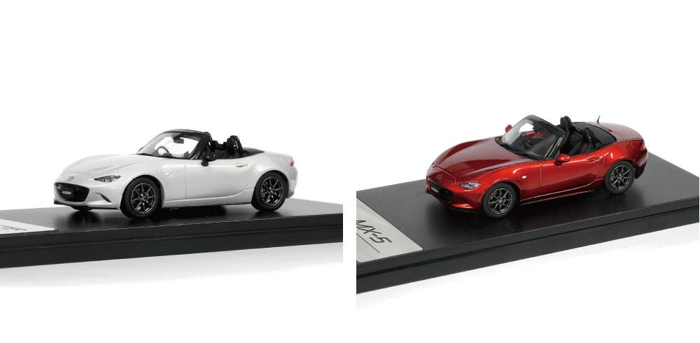 デザイナーが監修した「ROADSTER（2024) モデルカー 1/43スケール」の