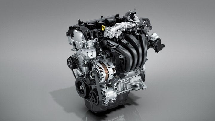 SKYACTIV-G　1.5　高圧縮