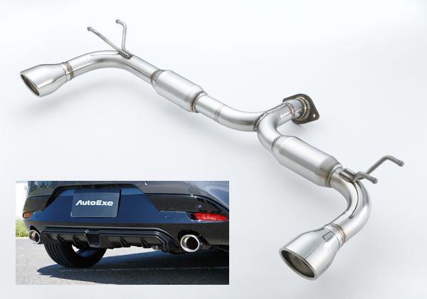 (AutoExe)プレミアテールマフラー（ディーゼル車）取り外し部品：返却