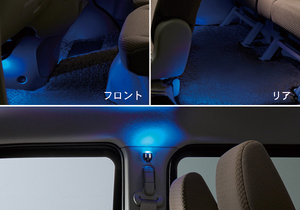 フロアイルミネーション＋ピラースポットイルミネーションセット