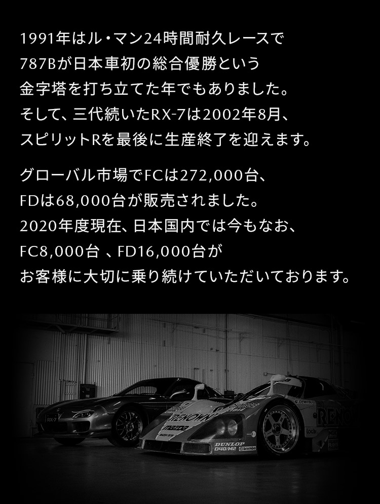 マツダ｜FC/FD RX-7復刻パーツ｜CLASSIC MAZDA