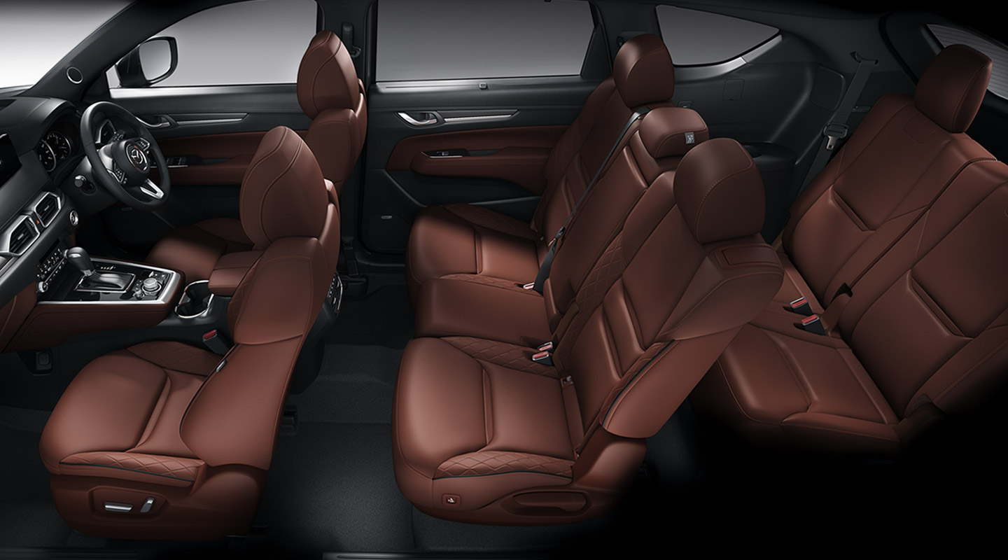 Mazda Cx 8 Cx 8の特長 デザインや内装 走行性能 安全性能 機能性 マツダ