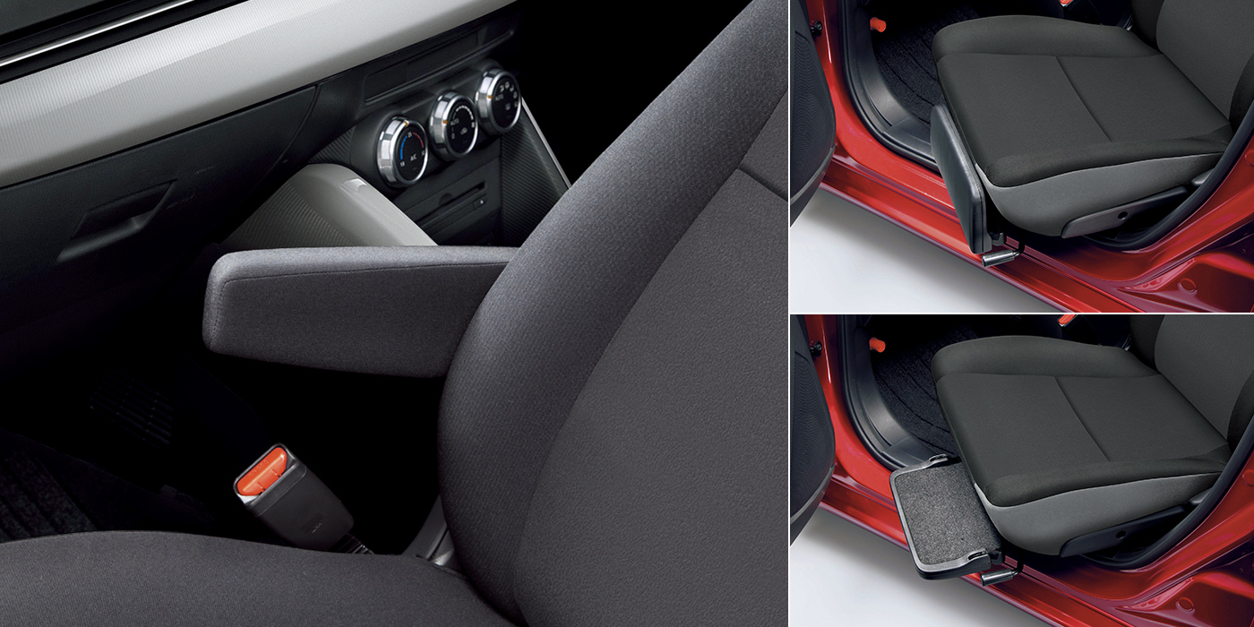 Mazda2 助手席回転シート車のポイント 福祉車両 マツダ