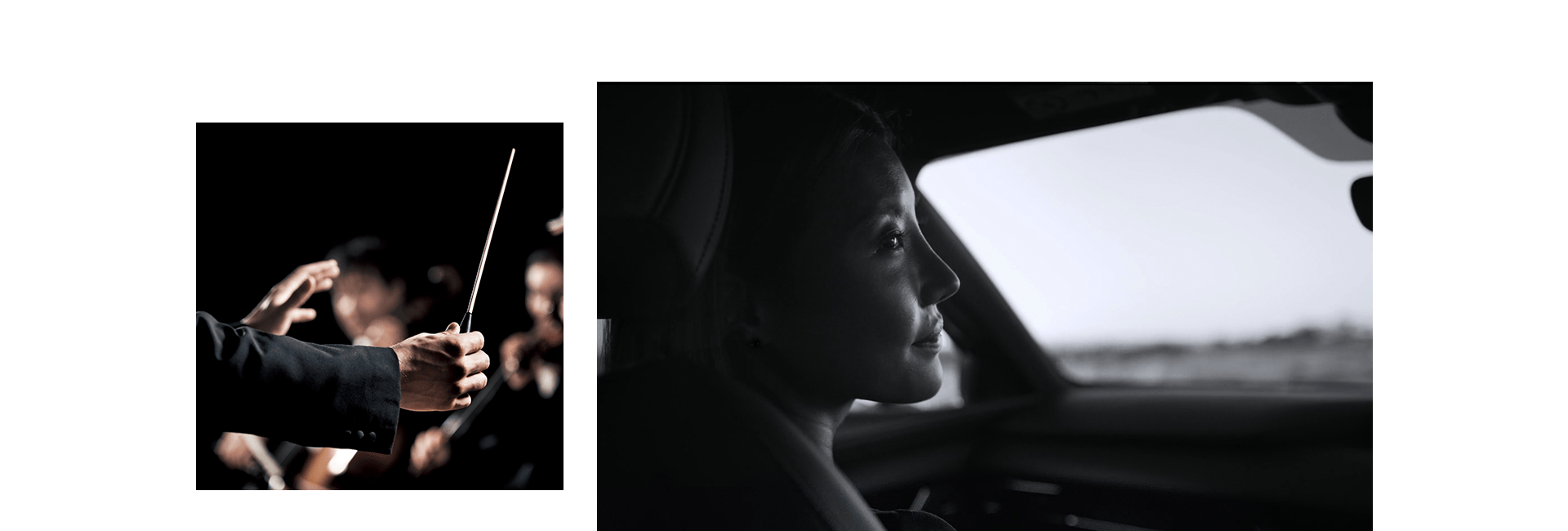 聞こえてくるのは、心地よくデザインされた音です 聞こえてくるのは、心地よくデザインされた音です