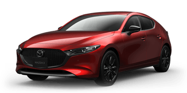 MAZDA コンパクトカー 2台セット MAZDA3 黒 & DEMIO 赤 MAZDA2｜コンパクトカー｜マツダ