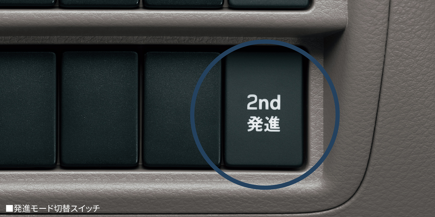 発進モード切替スイッチ 発進モード切替スイッチ