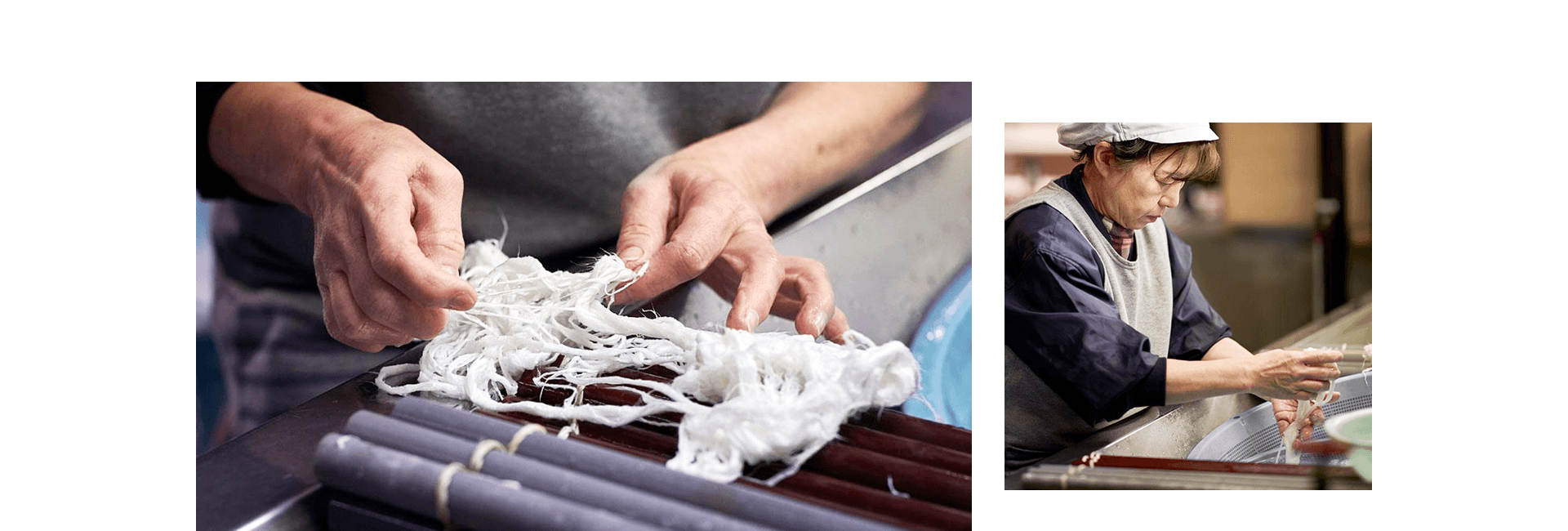 ほんの数名の職人によって作られる本物の和紙は強靭で耐久性が高く、 壊れずふやけないという魅力的な特徴を備えている